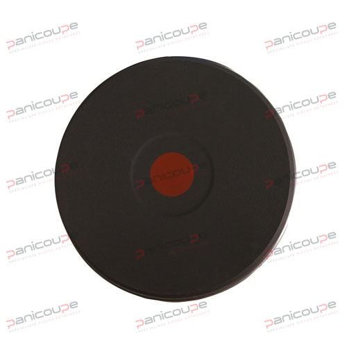 Alimentation: 230 V<BR/>Puissance: 1500 W<BR/>Dimension: Ø148 mm<BR/>Connexion: a câble 2145 mm<BR/><BR/>Fils 245 mm PLAQUES RONDES Ø 148 MM photo du produit