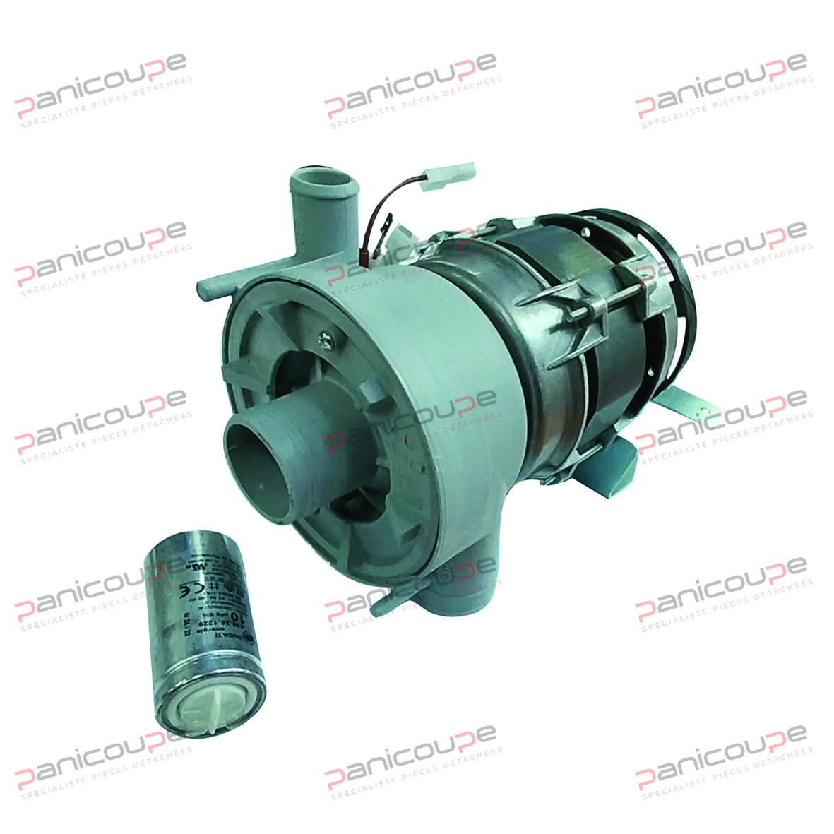 Modèle LA50SX<BR/>Puissance 0,63 HP<BR/>Puissance 0,47 KW<BR/>Entrée ext. diam 42 mm<BR/>Sortie ext. diam 38/24 mm<BR/>Intensité 2A<BR/>Condensateur 10µF<BR/>Vitesse 2800 rpm<BR/>Fréquence 50 Hz<BR/>Alimentation 230V POMPE LA50SX photo du produit