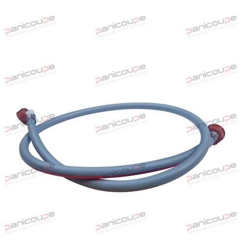 Température : 90°<BR/><BR/>Pression : 10 bar<BR/><BR/>Raccords : 1 droit, 1 coudé<BR/><BR/>ø Raccords : 3/4 FF<BR/><BR/>ø Tuyau : 10 x 16 mm<BR/><BR/>Longueur : 1500 mm FLEXIBLES D’ALIMENTATION LONG. 1,5 M (10X16) photo du produit