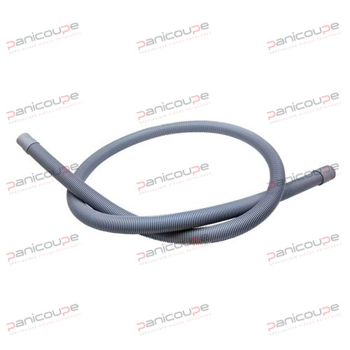 Ø Tuyau : 24 x 28 mm<BR/><BR/>Raccords : 2 droits<BR/><BR/>Ø Raccords : 24/28 mm<BR/><BR/>Longueur : 2000 mm FLEXIBLES DE VIDANGE LONG. 2 M (24/28) photo du produit