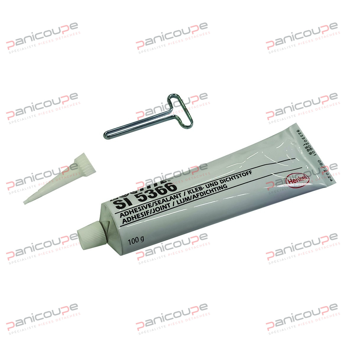 Collage, étanchéité, remplissage. Tube 100 g SILICONE ACETOXY TRANSP.LOCTITE SI 5366 photo du produit