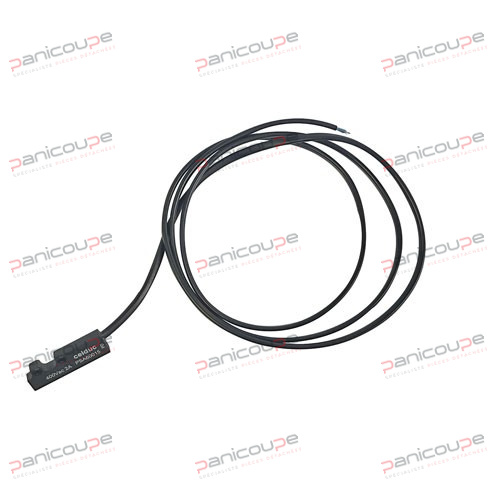 400V, 2A, Capteur de sécurité magnétique sans codage. Permet de piloter directement un contacteur de puissance. <BR/>-25 à 85°C, 2A à 30°C, entraxe 16mm, cable 1,5m CAPTEUR MAGNETIQUE photo du produit