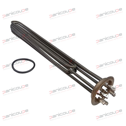 longueur plongeante 460 mm - bride ø extérieur 72 mm - avec protège-bulbe<BR/>avec joint OR ø 67 mm RÉSISTANCE 12000W 220V photo du produit