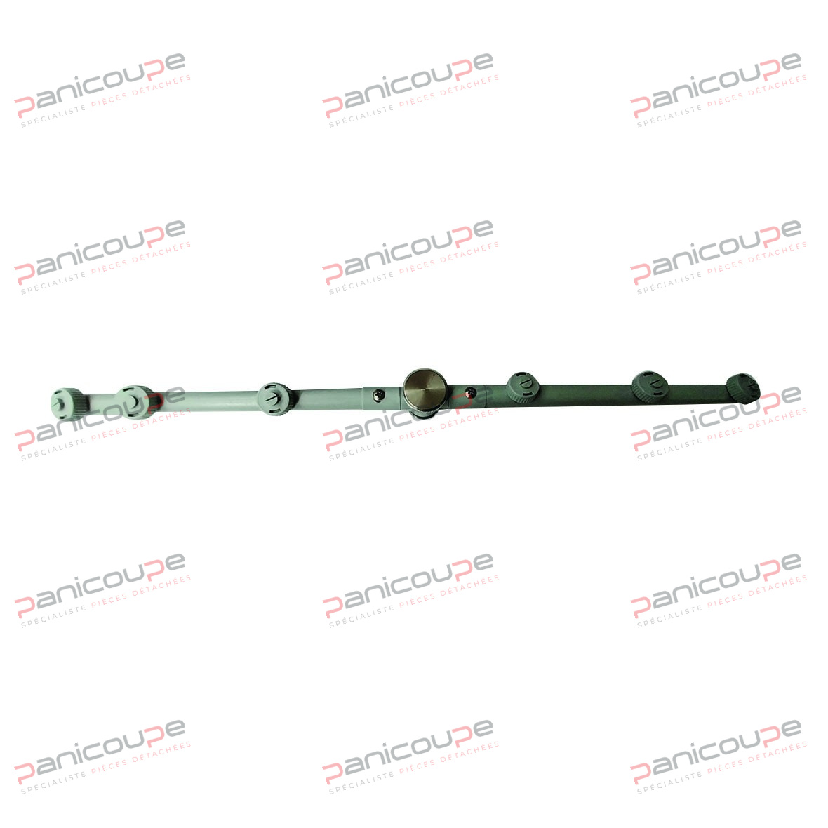 Inox. 6 gicleurs. Avec tige de bras de rinçage. Encastré Ø 14 mm, 1/4’’ TOURNIQUET RINCAGE 465 MM photo du produit
