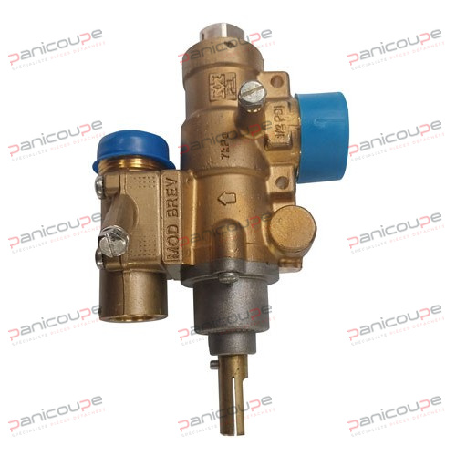 Raccord entrée (mm) : M28 x 1,5<BR/><BR/>Raccord sortie (mm) : M24 x 1,5<BR/><BR/>By-pass (mm) : 0,35<BR/><BR/>Raccord thermocouple : M9 x 1<BR/><BR/>Tige demi-lune (mm) : 10 x 8<BR/><BR/>Longueur tige (mm) : 35/19 ROBINET PEL 23S/O photo du produit