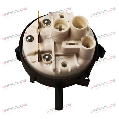 Nombre de niveaux : 1<BR/><BR/>Intensité : 16 A<BR/><BR/>Tension : 250 V<BR/><BR/>Diamètre : Ø 58 mm<BR/><BR/>Calibrage mbar : 180 / 70 PRESSOSTAT 180-70 MM photo du produit
