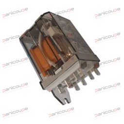 Réf Panicoupe RELFIN6282<BR/>Type relais<BR/>Alimentation 230V 50/60Hz<BR/>Nombre de contact 2 inverseurs<BR/>Intensité 16A RELAIS FINDER 62.82 photo du produit