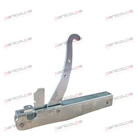 Entraxe 175 mm - longueur totale 205 mm<BR/>hauteur 160 mm - Modèle gauche CHARNIERE DE FOUR - GAUCHE photo du produit