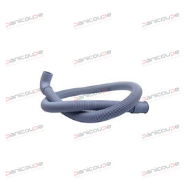 Ø Tuyau : 19 x 24 mm<BR/><BR/>Raccords : 1 droit, 1 coudé<BR/><BR/>Ø Raccords : 19 x 21 mm<BR/><BR/>Longueur : 1000 mm FLEXIBLES DE VIDANGE LONG. 1 M (19X21) photo du produit