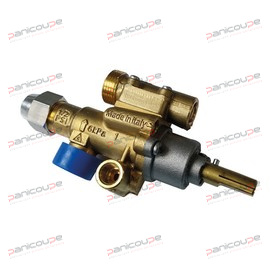 Modèle Pel 225/O<BR/>Raccord entrée M20 x 1.5<BR/>Raccord sortie M20 x 1.5<BR/>Pression 80 MBAR<BR/>Tige demi lune 10 x 8 LG 17/25<BR/>Meplat BAS ROBINET GAZ PEL 225/O photo du produit