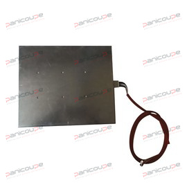 Alimentation 230 V<BR/>Puissance 1500 W<BR/>Dimension 300 x 250 mm<BR/>Connexion cosses PLAQUES RADIANTES 300 X 250 MM photo du produit