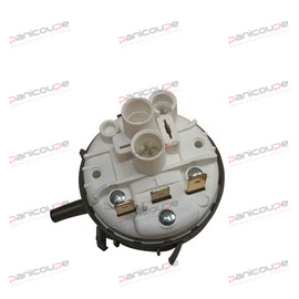 Nombre de niveau : 1 niveau<BR/>Calibrage mbar : 100/40<BR/>Tension : 250V<BR/>Température max : 85 PRESSOSTAT 1 NIVEAU 100-40 photo du produit