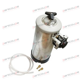 Réf Panicoupe ADOUMAN12L<BR/>Type adoucisseur<BR/>Dimension (mm) 500 / ø 185<BR/>Contenant (L) 12<BR/>Raccord 3/8<BR/>Contenue (L) 9<BR/>EGO C-DV12 ADOUCISSEUR MANUEL 12L photo du produit