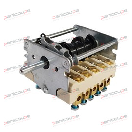 Réf Panicoupe<BR/><BR/>EGOCOM004<BR/><BR/><BR/><BR/><BR/><BR/>Capacité élec.<BR/><BR/>25 A , 400 V - 32 A, 250 V<BR/><BR/><BR/><BR/><BR/><BR/>Connexions<BR/><BR/>Bornes à vis<BR/><BR/><BR/><BR/><BR/><BR/>Positions<BR/><BR/>0 - 1 - 2 - 3 - 4 - 5 - 6<BR/><BR/><BR/><BR/><BR/><BR/>Température (°C)<BR/><BR/>150<BR/><BR/><BR/><BR/><BR/><BR/>Tige<BR/><BR/>demi-lune<BR/><BR/><BR/><BR/><BR/><BR/>Diamètre (mm)<BR/><BR/>6 x 4,6<BR/><BR/><BR/><BR/><BR/><BR/>EGO<BR/><BR/>43.27232.000 (4327232000) COMMUTATEUR EGO 6 POSITIONS 400V/250V photo du produit