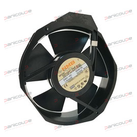 Carcasse de moteur en aluminium moulé finition noire. Raccordement par cosses de 2,8 x 0,5. Température de fonctionnement -10 °C à +70 °C.<BR/><BR/>Tension 230 V – 50/60 Hz<BR/><BR/>Roulements à billes<BR/><BR/>Puissance 35 W – Vitesse 3200 T/min<BR/><BR/>Niveau sonore 56 dBA – Débit 360 m3 /h<BR/><BR/>Dimensions 172 x 150 x 38 mm<BR/><BR/>Réf. NMB 5915PC-23T-B30<BR/><BR/>En rupture de stock “Pas de Délais” : produit de remplacement FP108EXM (voir la fiche produit) VENTILATEUR NMB AXIAL 150X172X38 MM photo du produit