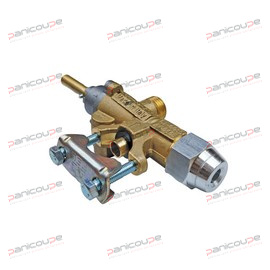 Modèle PEL 21/S<BR/>Raccord entrée Bride M21 H 22 mm<BR/>Raccord sortie M16 x 1.5<BR/>Pression 50 MBAR<BR/>Tige demi lune 8 x 6.5 LG 25/32<BR/>Meplat HAUT ROBINET GAZ PEL 21/S photo du produit