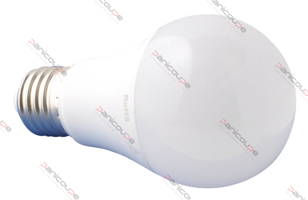 AMPOULES LED CULOT E27 ANGLE 265° (6,2W) DURÉE DE VIE 25000 H