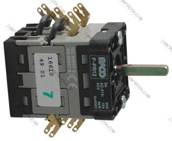 COMMUTATEUR BACO PR12/16610E/F MODÈLE INVERSEUR POUR LAMINOIR | Panicoupe